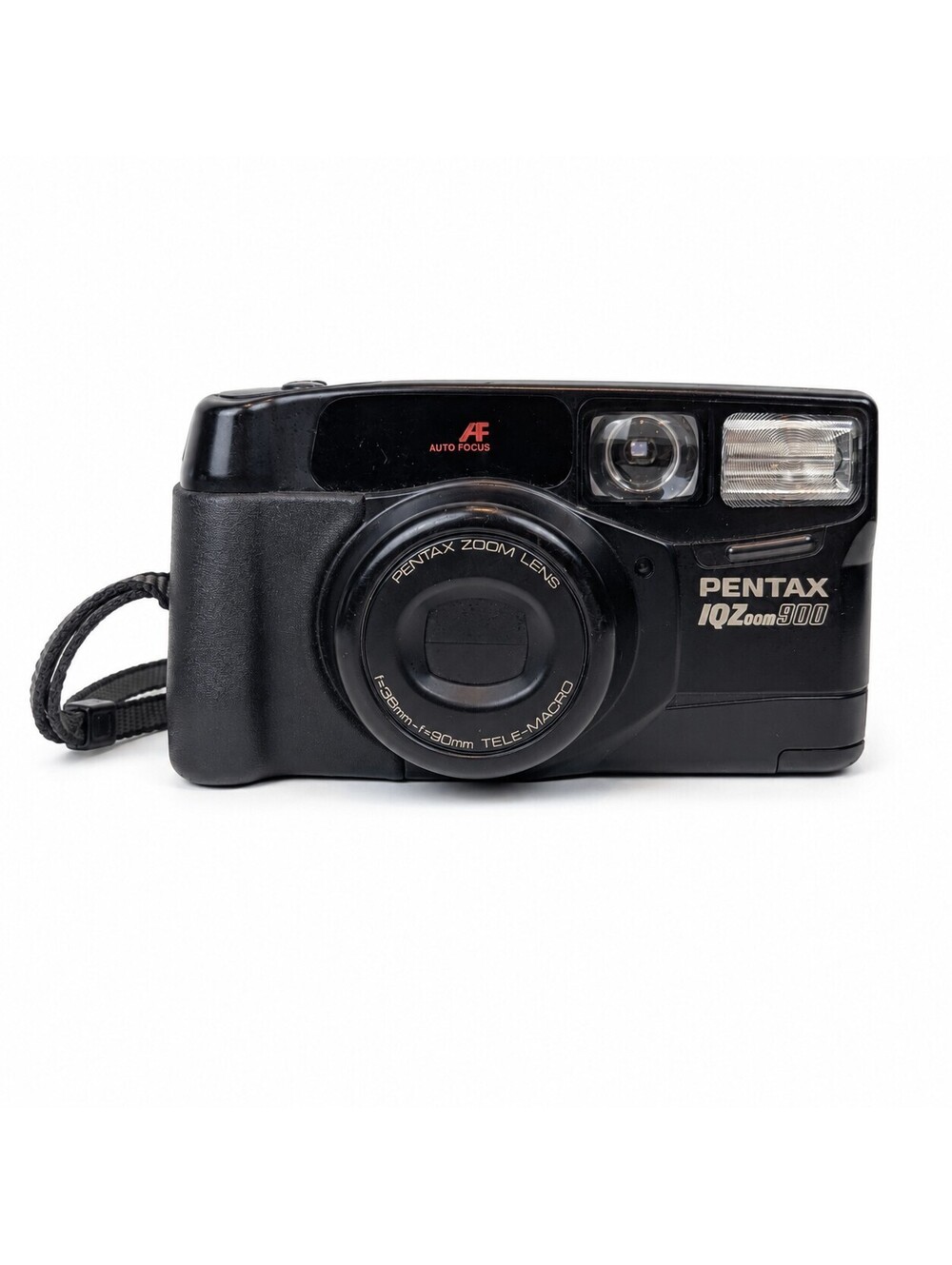 Pentax IQZoom 900 Compact 35mm Film Camera with Flash and Zoom Lens